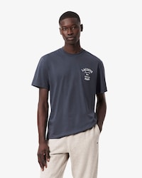 T-shirt in jersey di cotone con ricamo