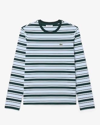 Long Sleeved Striped Jersey T-shirt