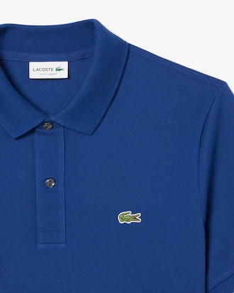 Polo slim fit in piqué L.12.12