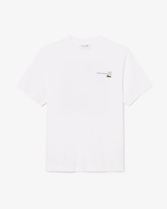 T-shirt in jersey con motivo stampato