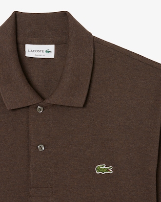 Polo dal taglio classico mélange L.12.12