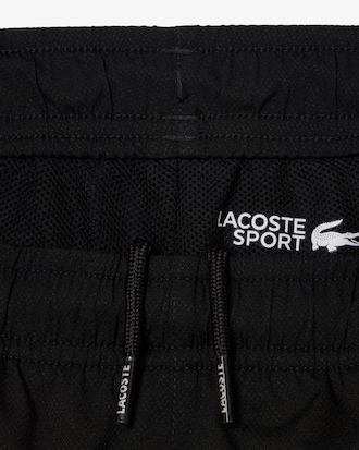 Shorts sportivi in taffet&agrave; a rombi