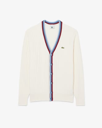 Cardigan in maglia di produzione francese Archive Re-edition