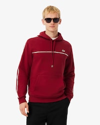 Felpa classic fit a righe con logo