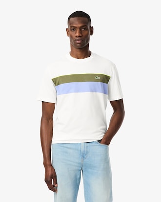 T-shirt in jersey color block