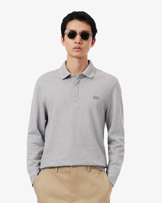 Polo regular fit in piqu&eacute; elasticizzato Paris