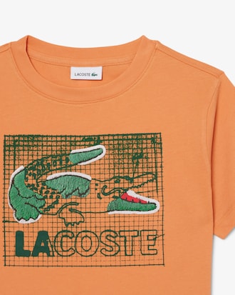 T-shirt in cotone con stampa grafica