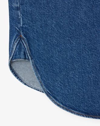 Overshirt oversize in denim
