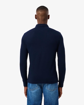 Polo regular fit in piqué elasticizzato Paris