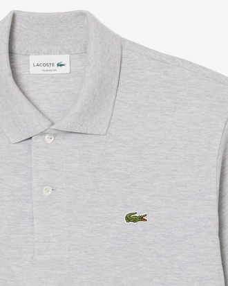 Polo dal taglio classico m&eacute;lange L.12.12