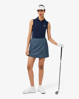 Polo da golf slim fit elasticizzata UV Protect