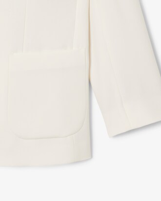Blazer in twill di lana