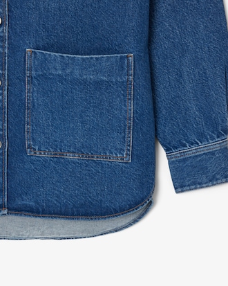 Overshirt oversize in denim
