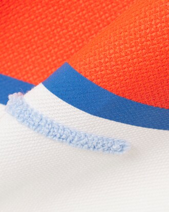 Polo in petit piqu&eacute; regular fit a righe Runway