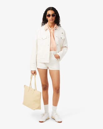 Giacca in denim di cotone