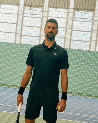 Polo da campo Lacoste Tennis x Novak Djokovic