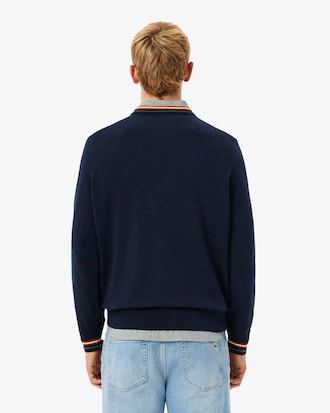 Maglione in jersey di cotone a righe