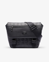 Borsa messenger piccola in pelle Chantaco