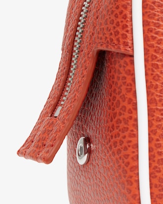 Borsa piccola da palestra in pelle stampata Runway