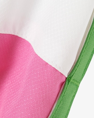 Shorts da tennis leggeri con righe colorblock