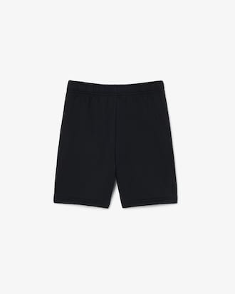 Shorts in tessuto felpato