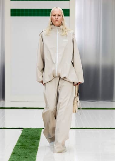 Lacoste SS26 runway show look