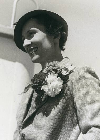 Simone Thion de la Chaume. © Lacoste familiearchieven. Fonds Catherine Lacoste.