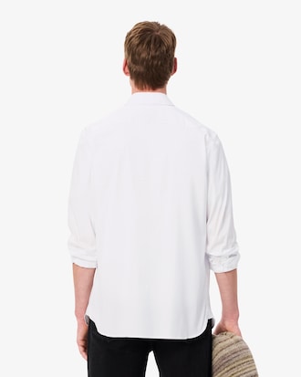 Slim Fit Stretch Popeline Hemd
