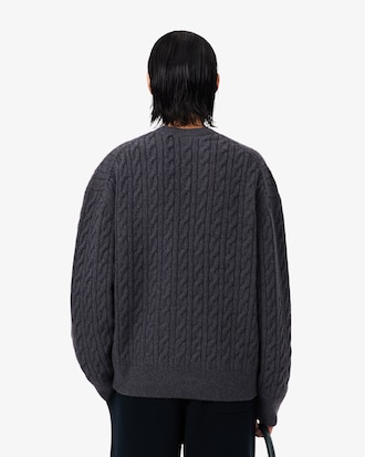 Runway Kasjmieren Gebreide Kabelcardigan