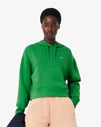 Katoenen Hoodie met Korte Snit