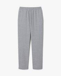 Regular Fit Chinobroek van Wollen Flanel