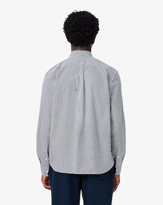 Regular Fit Plaid Popeline Hemd