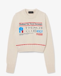 Runway Wollen Jersey Grafische Sweater