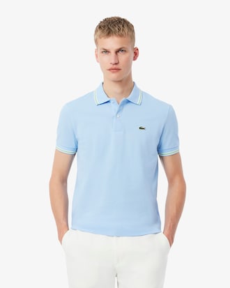 Regular Fit L.12.12 Polohemd met Opvallende Versiering