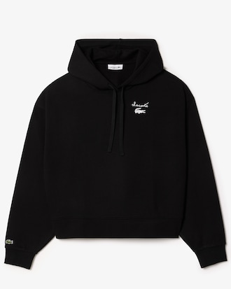 Fleece Hoodie met Logo