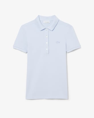 Lacoste-polo dames stretch van katoenpiqu&eacute;