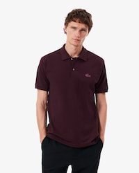 Classic Fit Polohemd met Metallic Krokodil