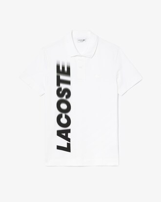Regular Fit Lacoste Movement Polohemd met Afdruk