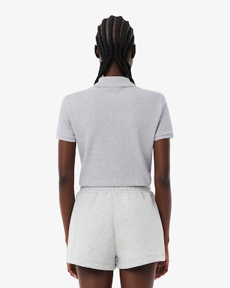 Lacoste-polo dames stretch van katoenpiqu&eacute;