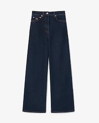 Wide Fit Jeans met Hoge Taille