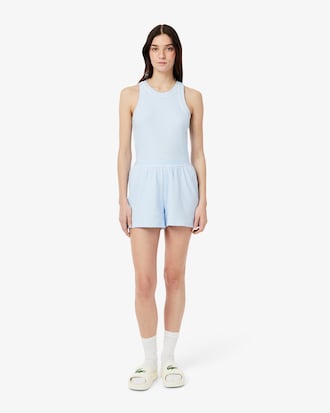 Geribbelde Katoenen Pyjama
