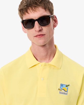 L.12.12 Lacoste x Club Med Polohemd met Badge Accenten