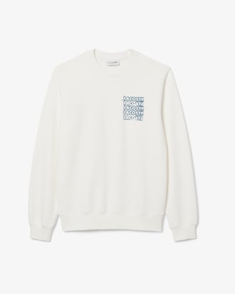Fleece Sweatshirt met Grafische Druck
