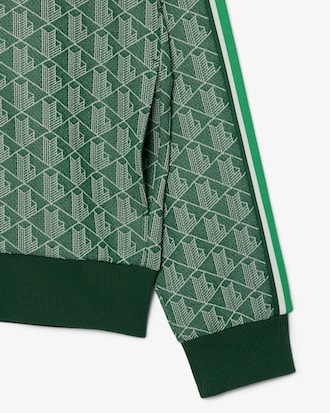 Paris Jacquard Trainingsjack met Rits