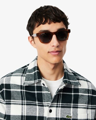 Katoenen Plaid Keperstof Overhemd