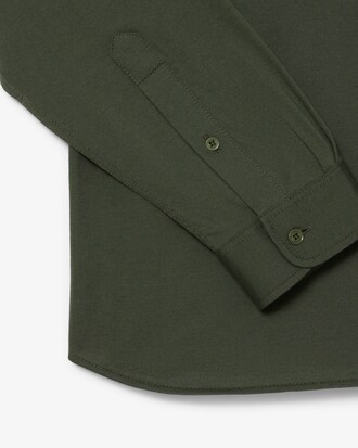 Regular Fit Katoenen Jersey Hemd