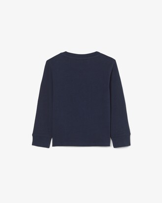Unisex Langmouwig Katoenen T-shirt