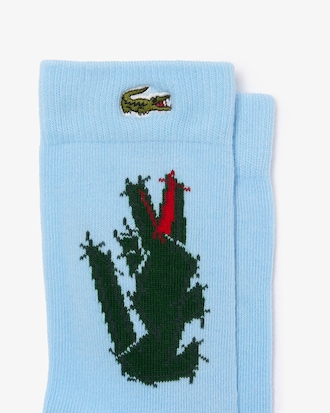 Sokken met Grafische Krokodil