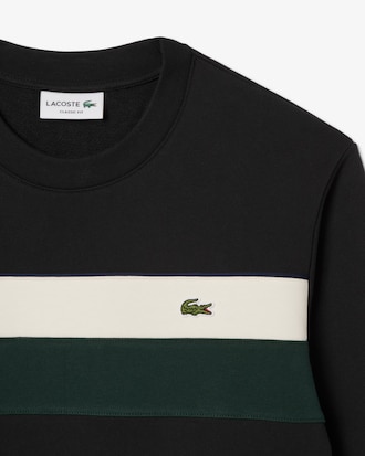 Colourblock Fleece Sweatshirt