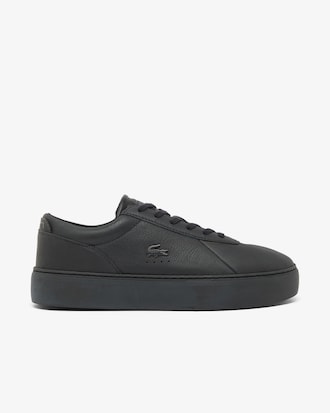 Court Set Leren Herensneakers